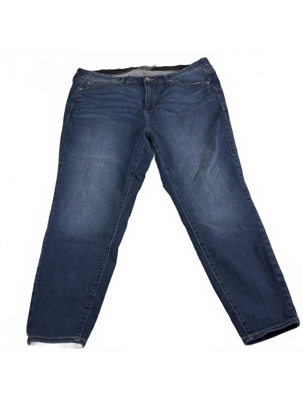 Torrid Women's Sky High Skinny Blue Denim Jeans 22S
